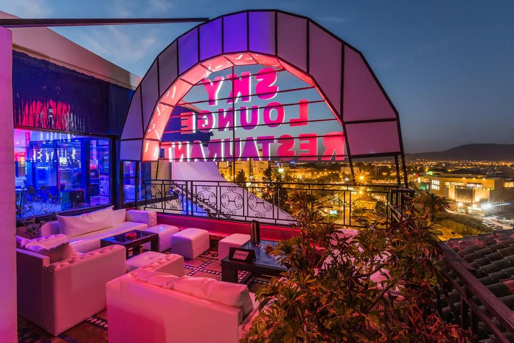 Terrace, Menzeh Zalagh City Center, Fez