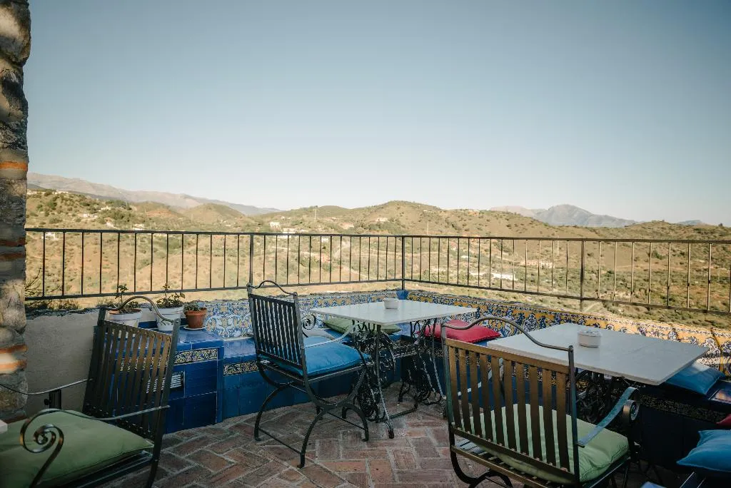 Terrace, Hotel Restaurante Castillo de Monda, Costa Del Sol