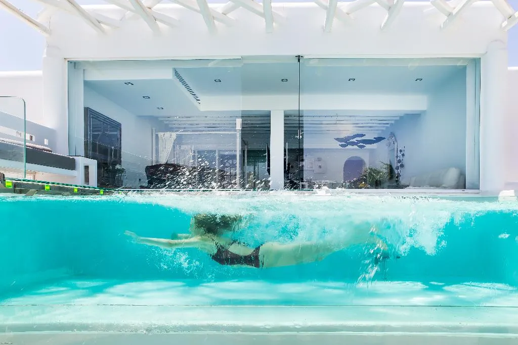 SUITE WITH PRIVATE POOL Room, Kivotos Mykonos, Mykonos