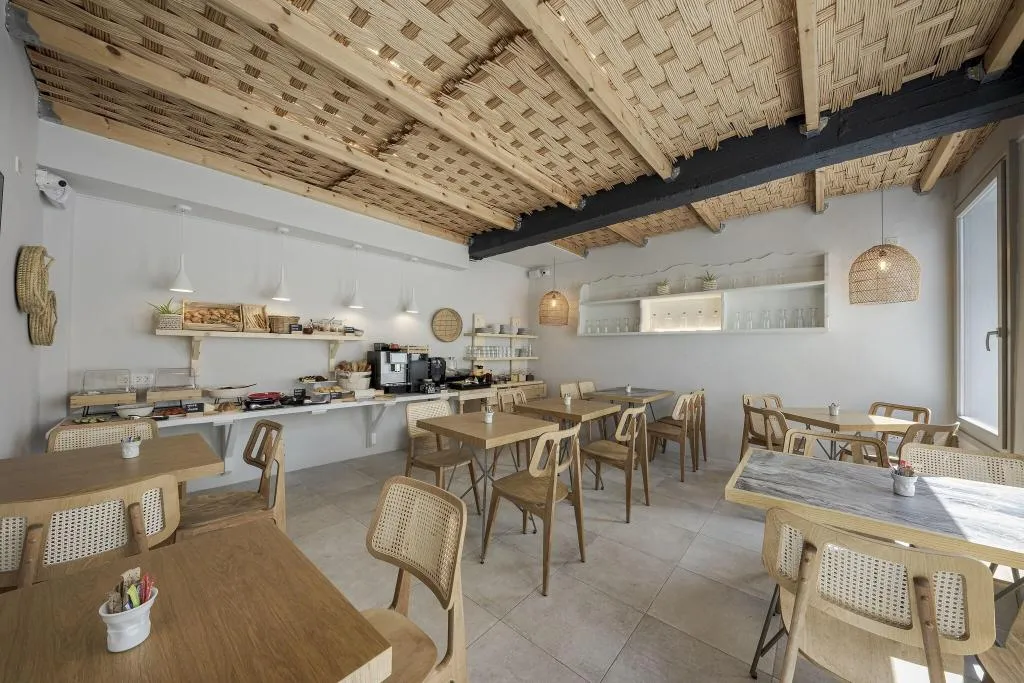 Restaurant, Grand View Hotel, Santorini