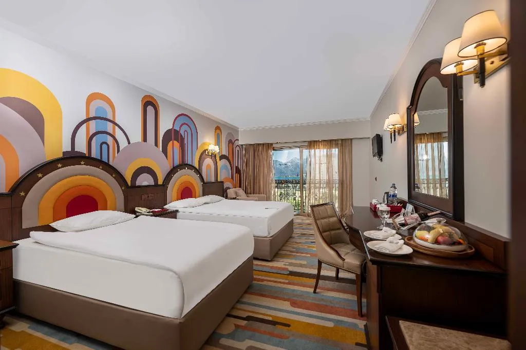 DOUBLE SUPERIOR SIDE SEA VIEW Room, Megasaray West Beach Antalya, Antalya