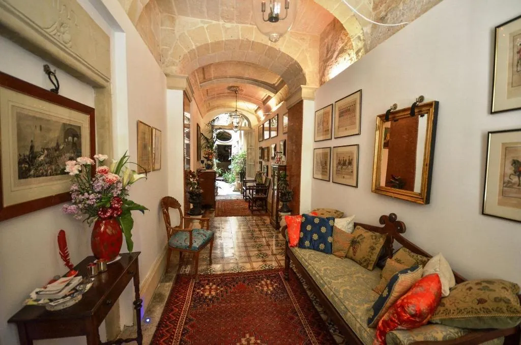 Lobby, Palazzo Valletta Suites, Malta