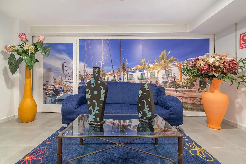 Lobby, Sol Mogán Suites, Gran Canaria