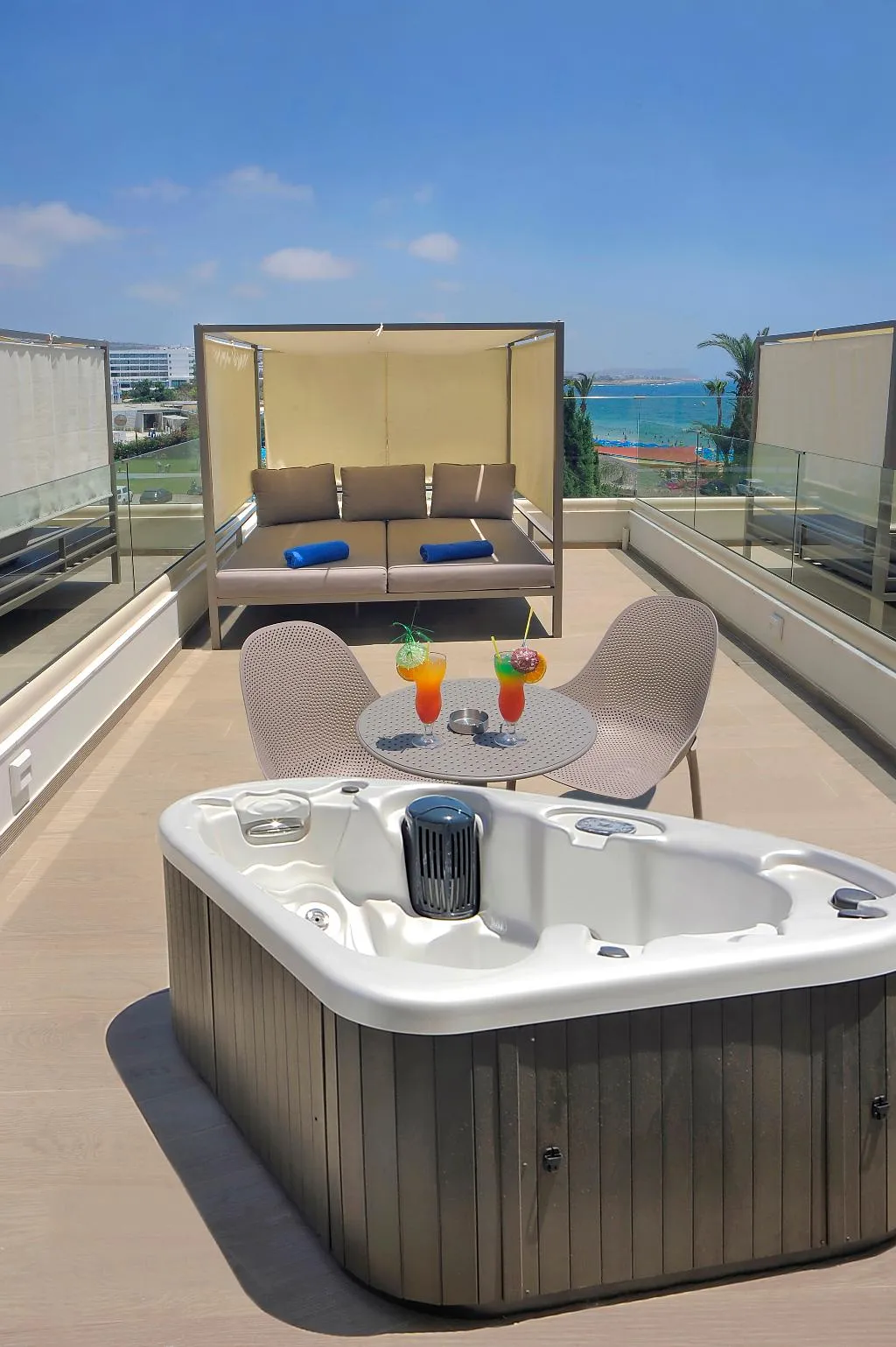 Double or Twin DELUXE SEA VIEW Room, Nelia Beach Hotel & Spa, Cyprus