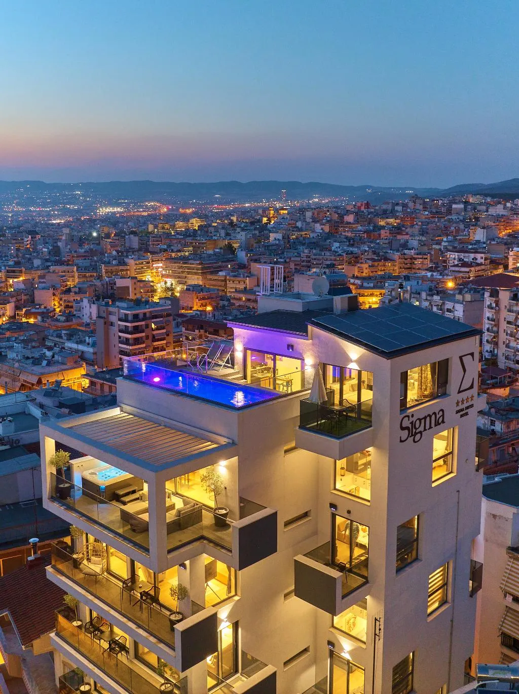 General view, Sigma Suites Hotel, Halkidiki