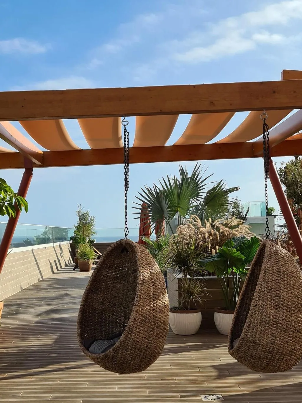 Terrace, Three House Hotel, Madeira