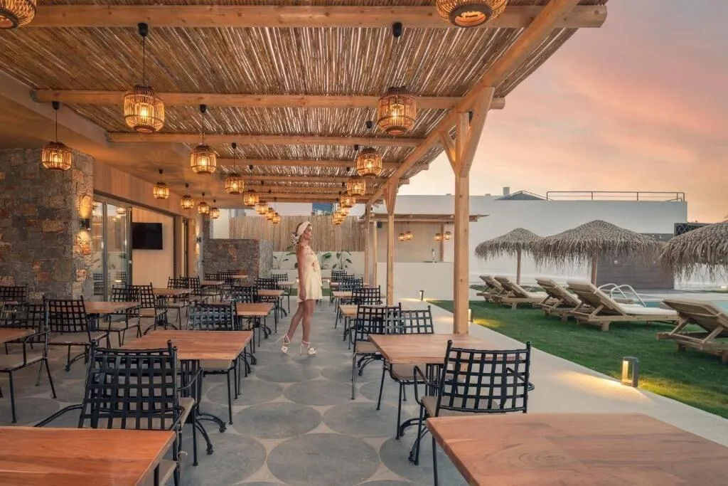 Restaurant, Golden Bee Lifestyle Hotel, Crete