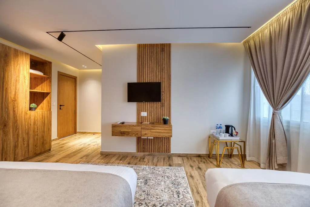 QUADRUPLE GARDEN VIEW ONE BEDROOM Room, Pyramids Yard Hotel, Cairo