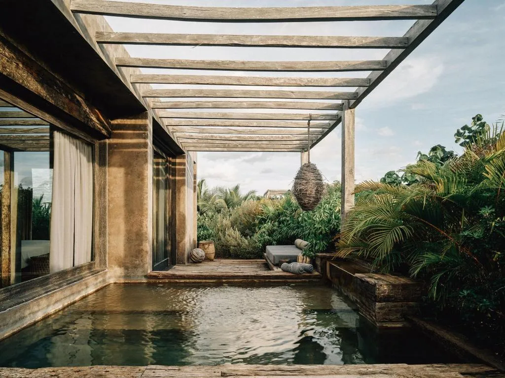 Terrace, Nômade Temple Tulum, Cancun Area
