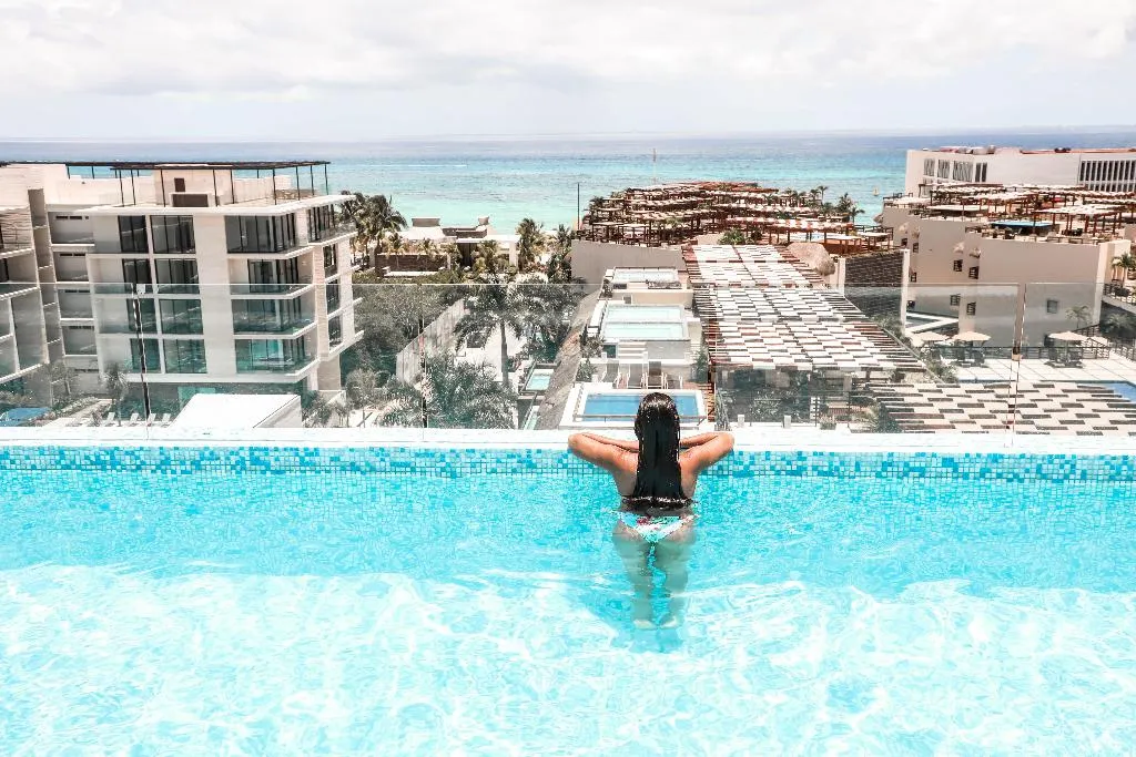 Terrace, The Reef 28 Adults Only All Suites, Playa Del Carmen
