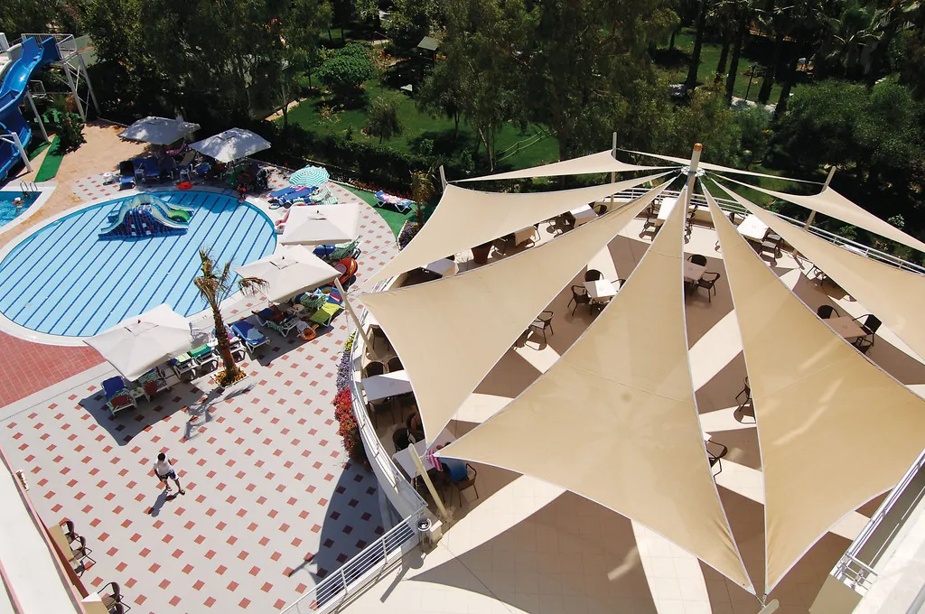 Terrace, Lycus Beach Hotel, Antalya