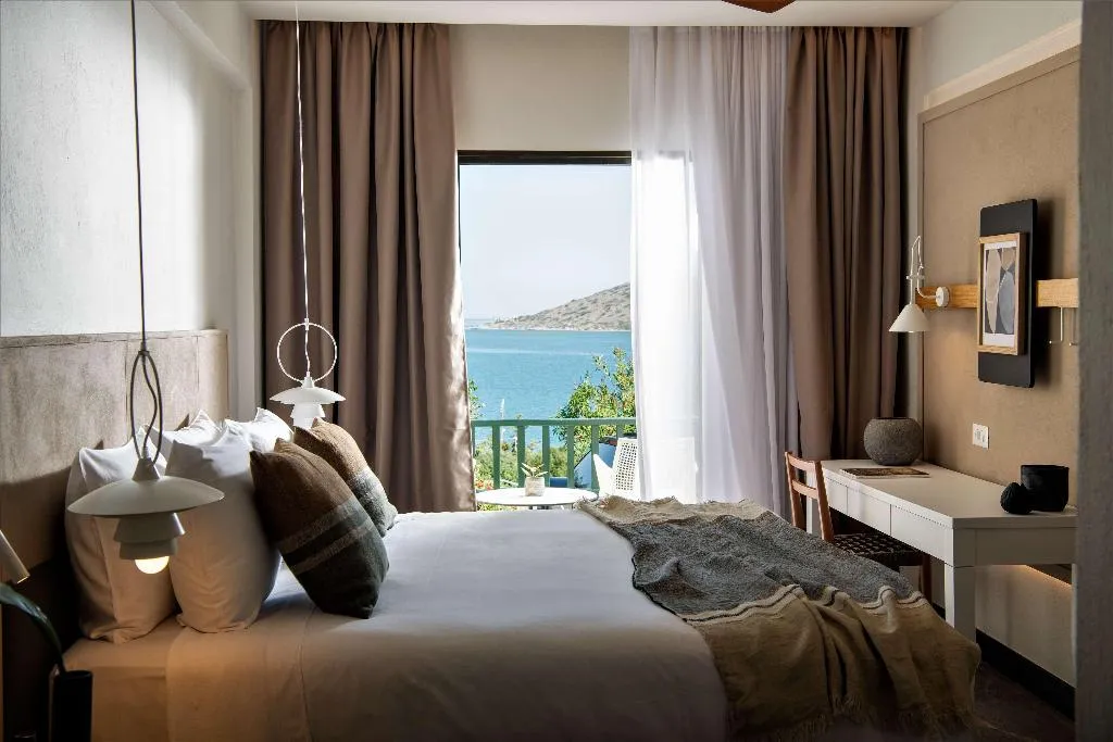 DOUBLE SEA VIEW Room, Domes Aulus Elounda, Curio Collection by Hilton, Crete
