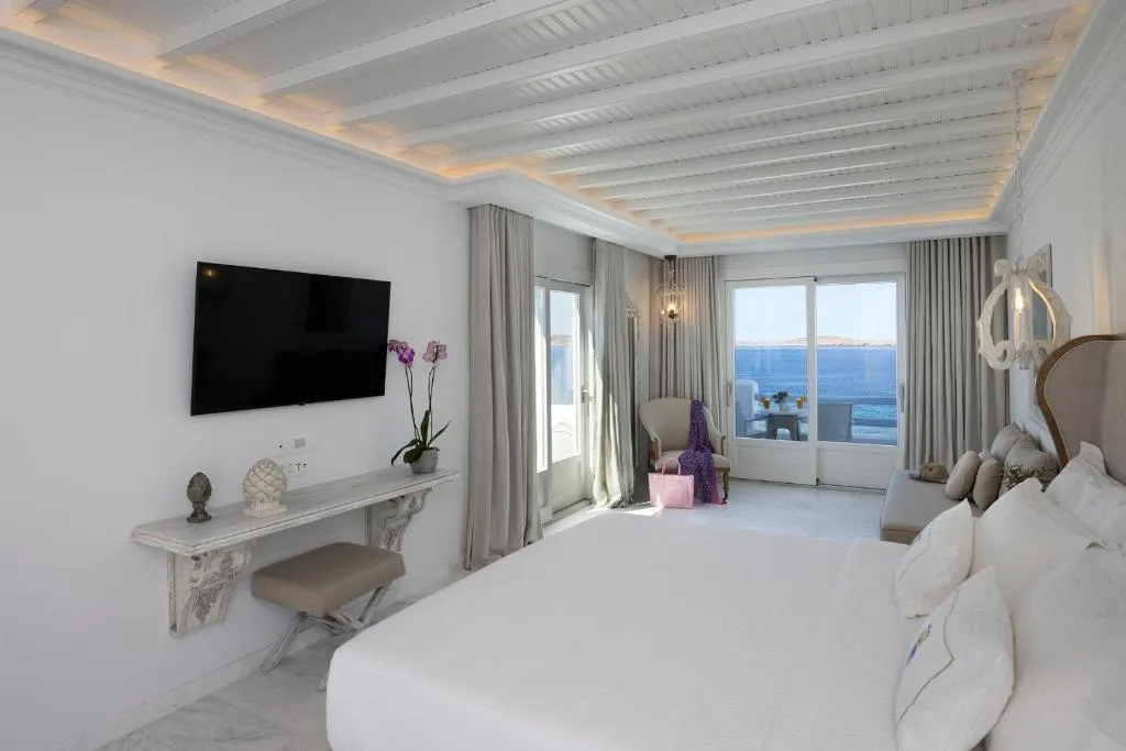 DOUBLE WITH JACUZZI Room, Saint John Hotel Villas & Spa, Mykonos