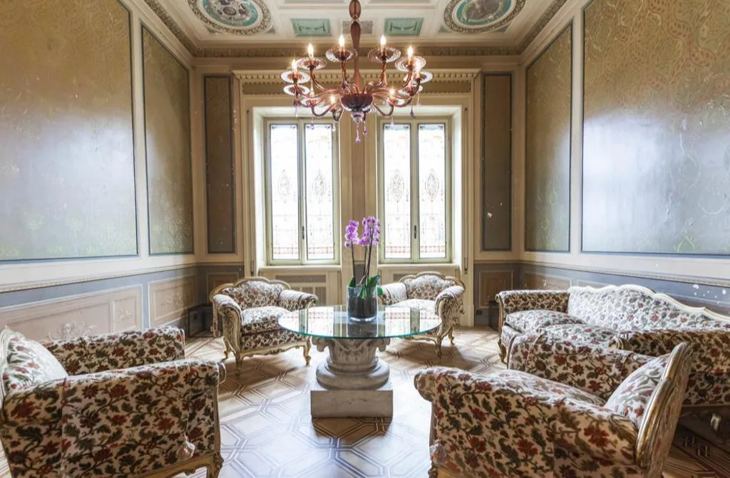Lobby, Villa Cortine Palace Hotel, Milan
