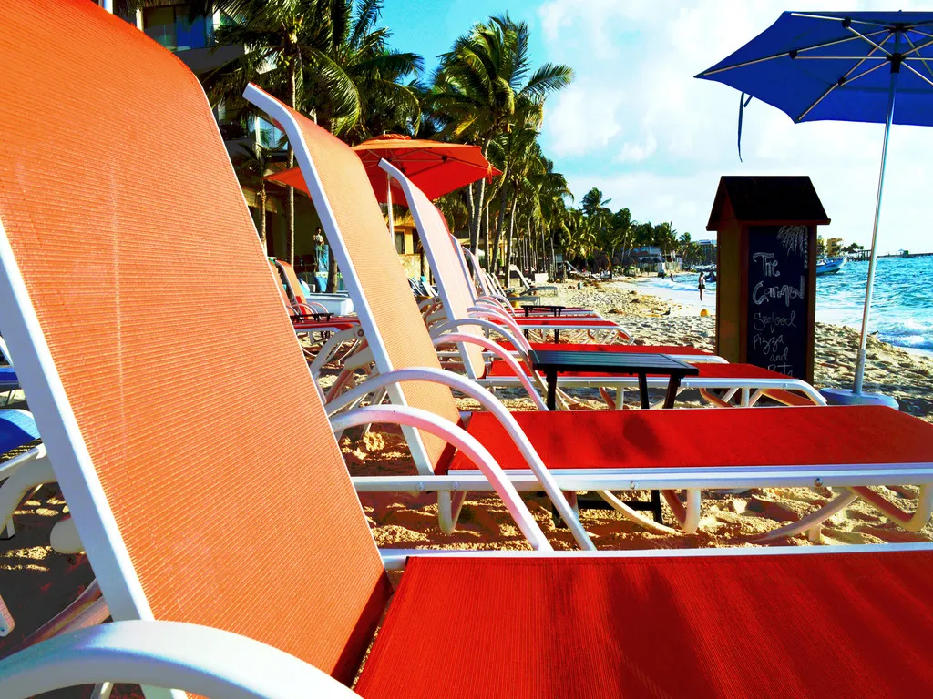 Beach, The Carmen Hotel - Ocean Front, Playa Del Carmen