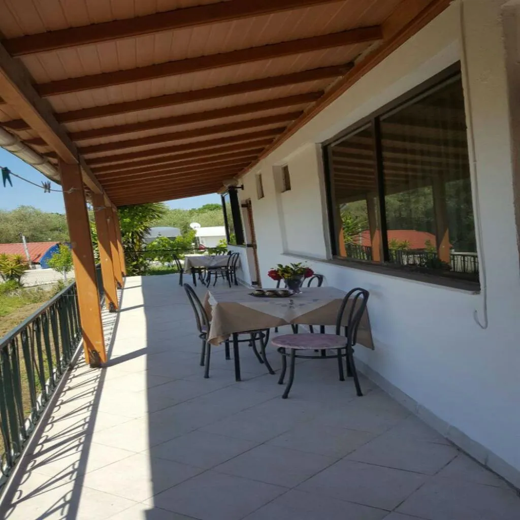 Terrace, Pension Nychterida, Corfu
