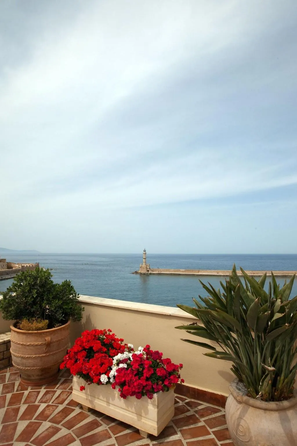 Terrace, Pandora Suites, Crete