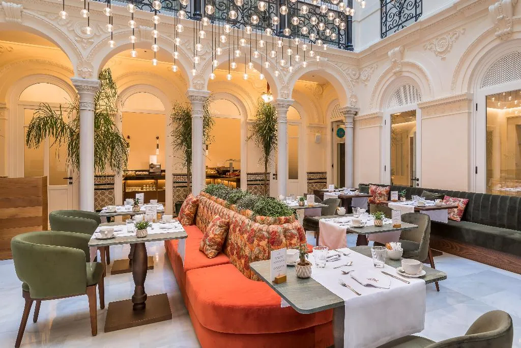 Restaurant, Palacio Gran Via, A Royal Hideaway Hotel, Andalucia