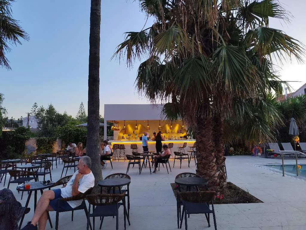 Terrace, Nobilis Hotel, Corfu