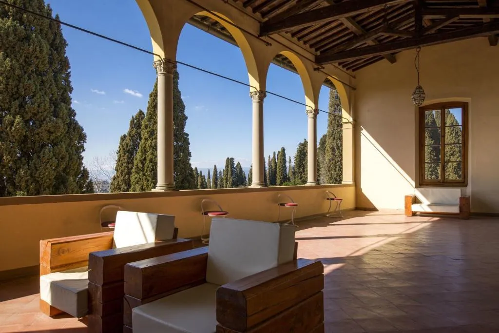 Terrace, Art Hotel Villa Agape, Florence