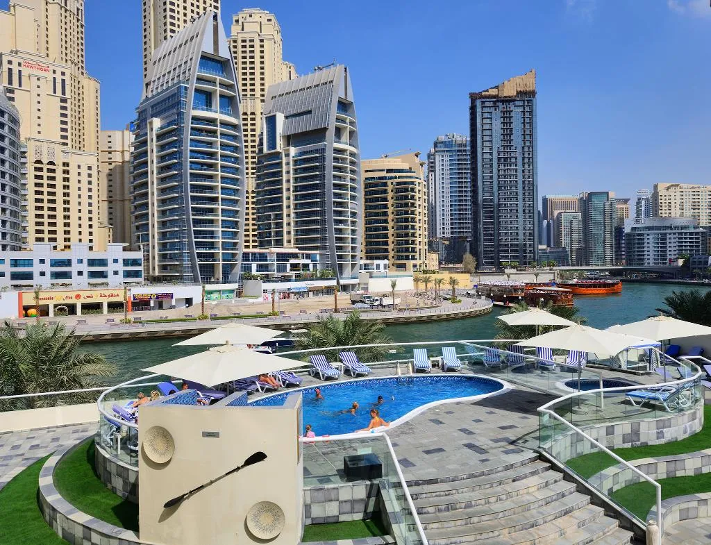 Pool, Pearl Marina Hotel Apartments, Dubai