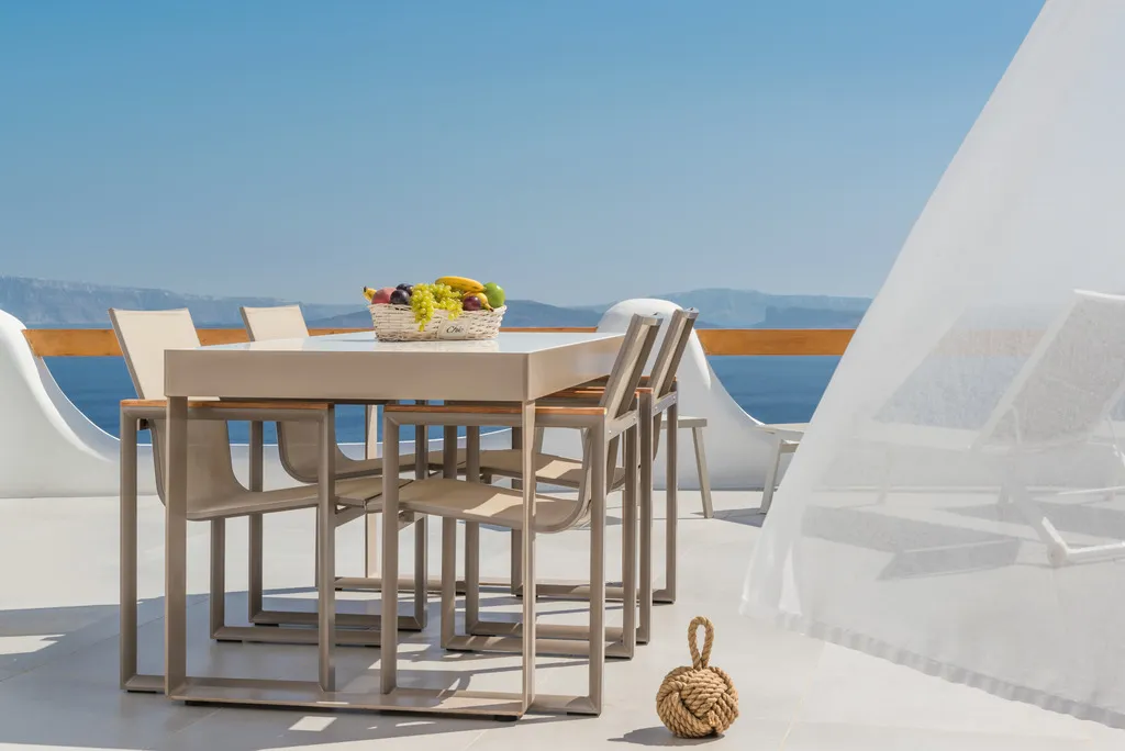 Terrace, Elite Luxury Suites, Santorini