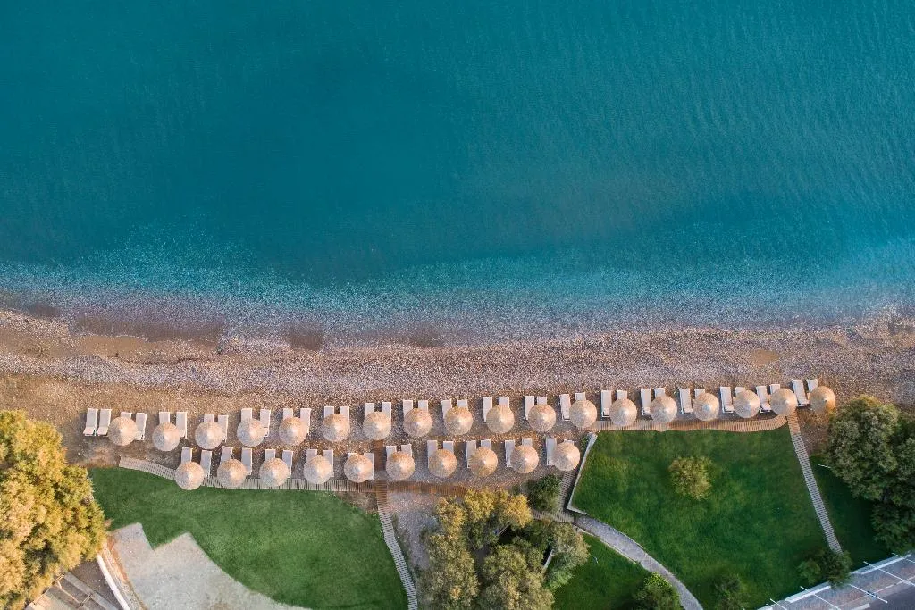 Beach, Samaina Inn Hotel, Samos