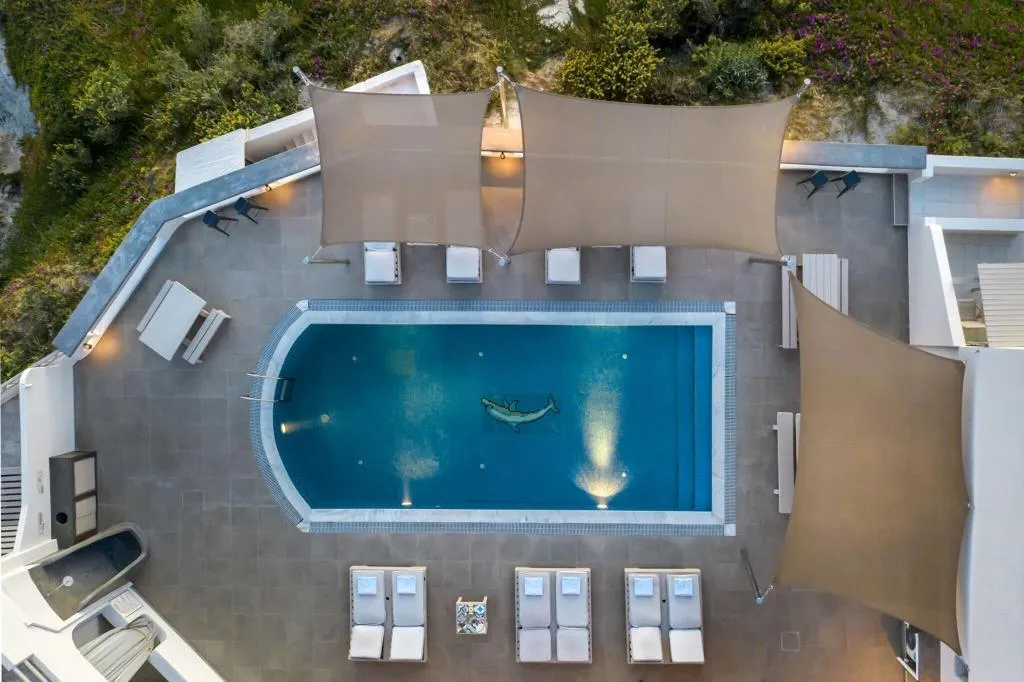 General view, Grand View Hotel, Santorini