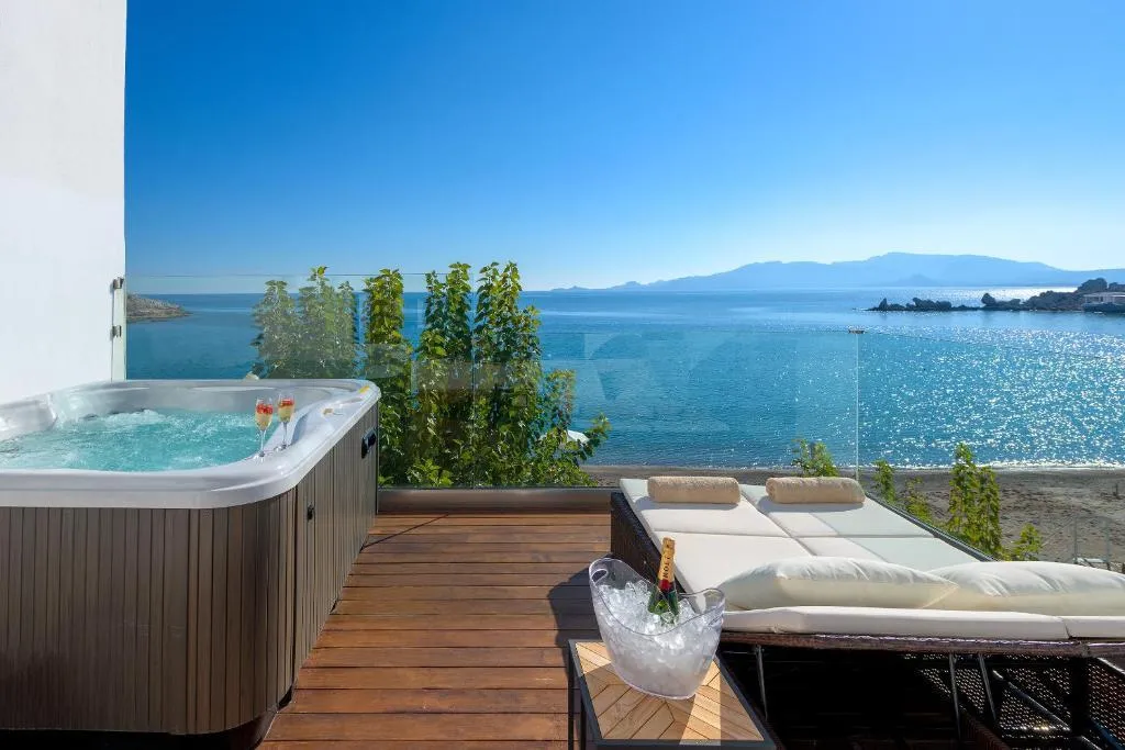 VILLA SEA VIEW Room, Haraki Villa Paradise, Rhodes
