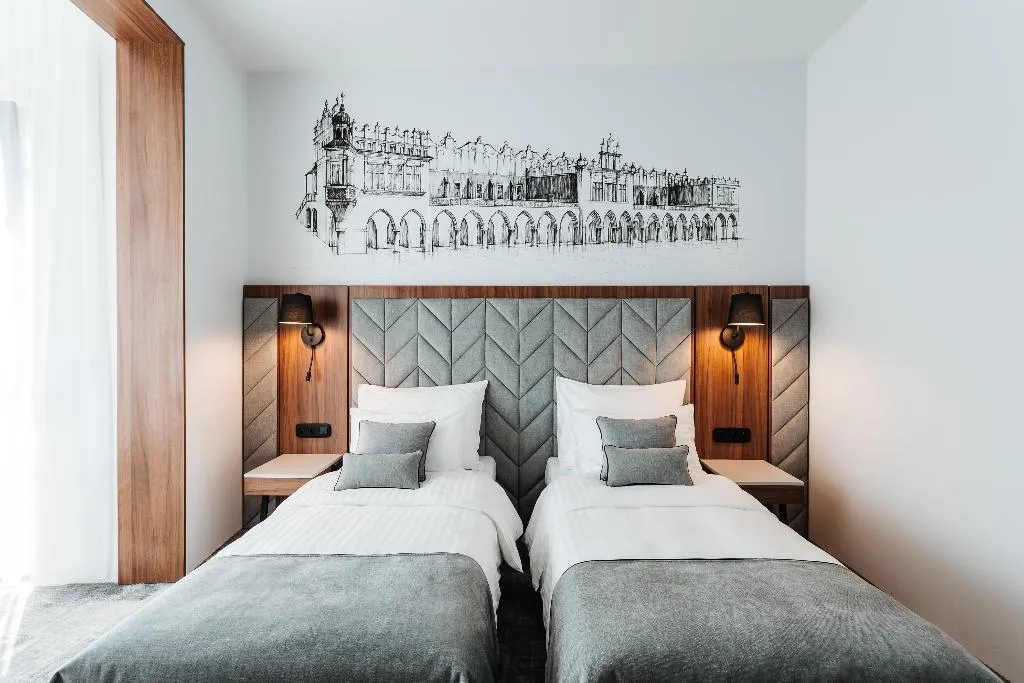 TWIN DELUXE Room, Focus Hotel Premium Kraków, Krakow