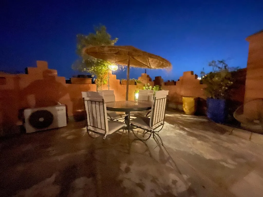 Terrace, Riad Samarine, Marrakech