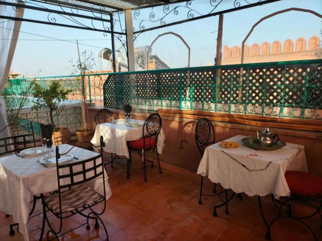 Terrace, Riad Bianca, Marrakech