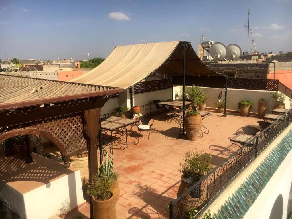 Terrace, Riad Dar Bounouar, Marrakech