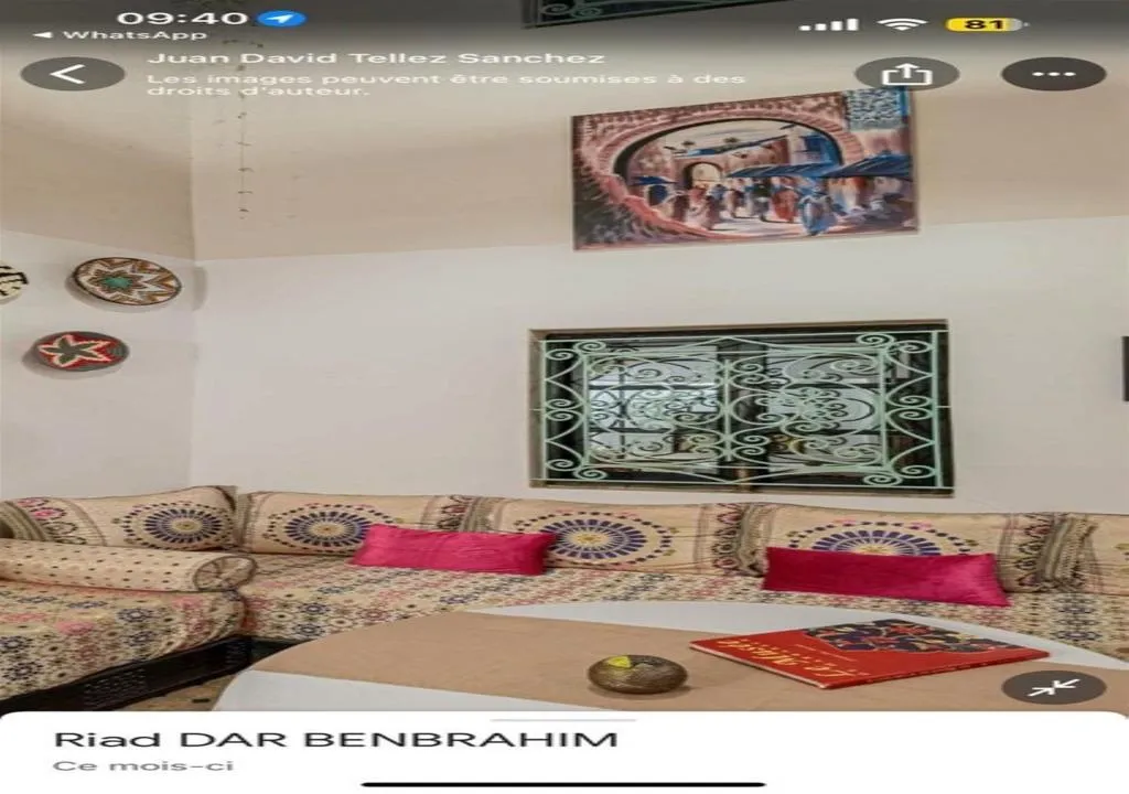 General view, Riad Dar Benbrahim, Marrakech