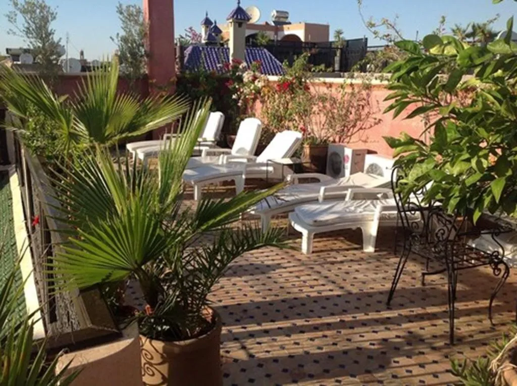 Terrace, Riad Harmattan, Marrakech