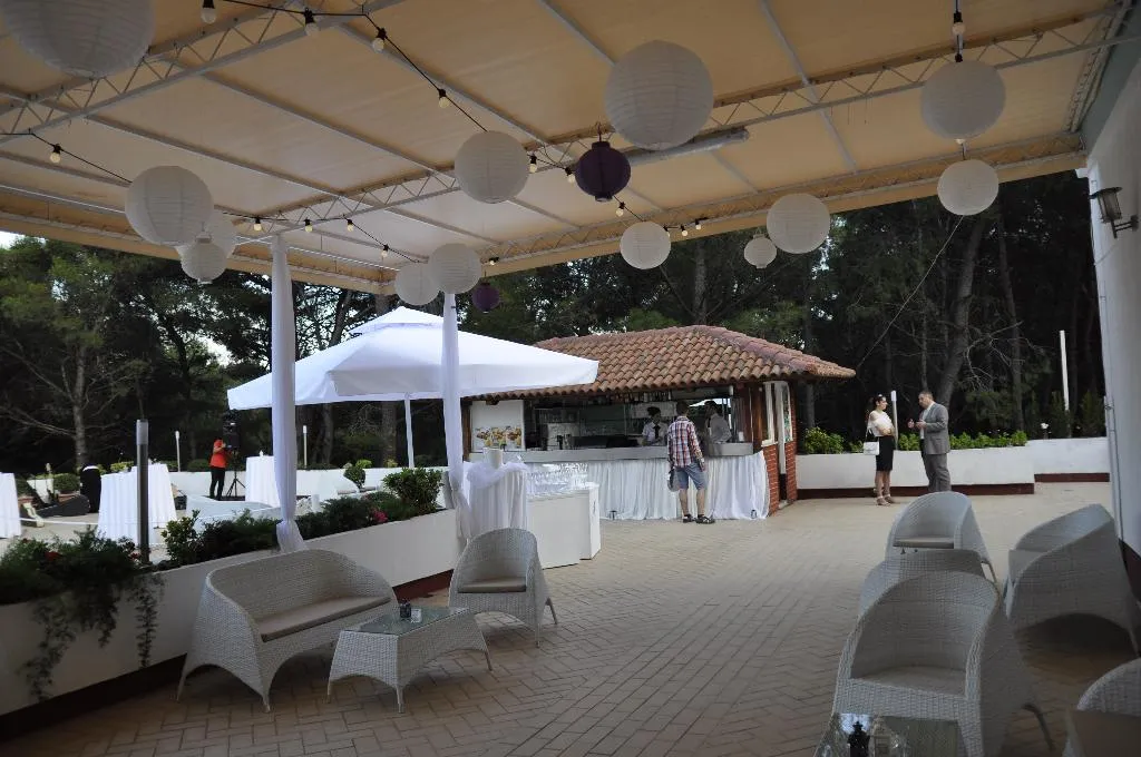 Terrace, Hotel Pula, Istria