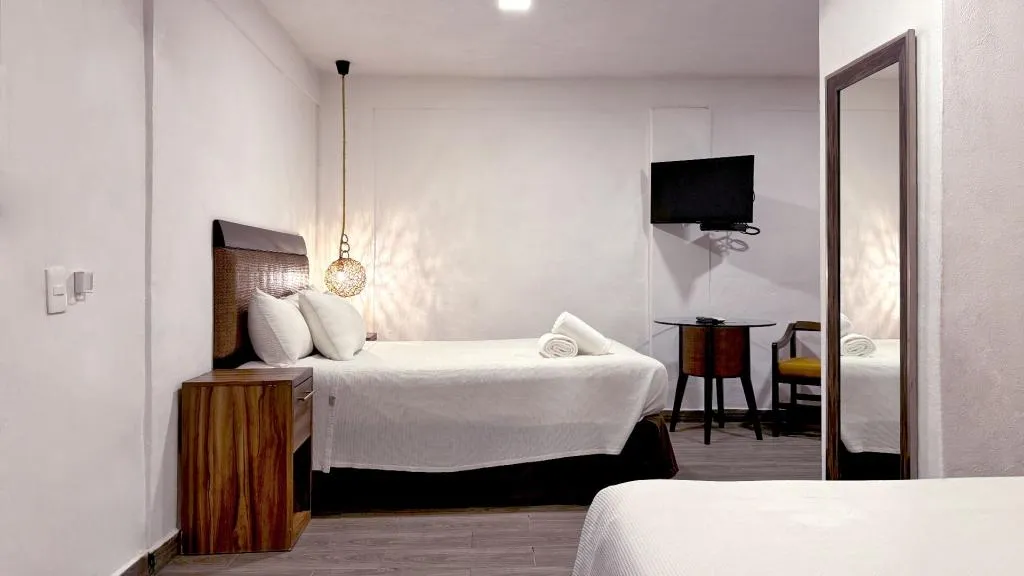 Room TWO BEDS Room, Siesta Fiesta Hotel – 5th Avenue, Playa Del Carmen