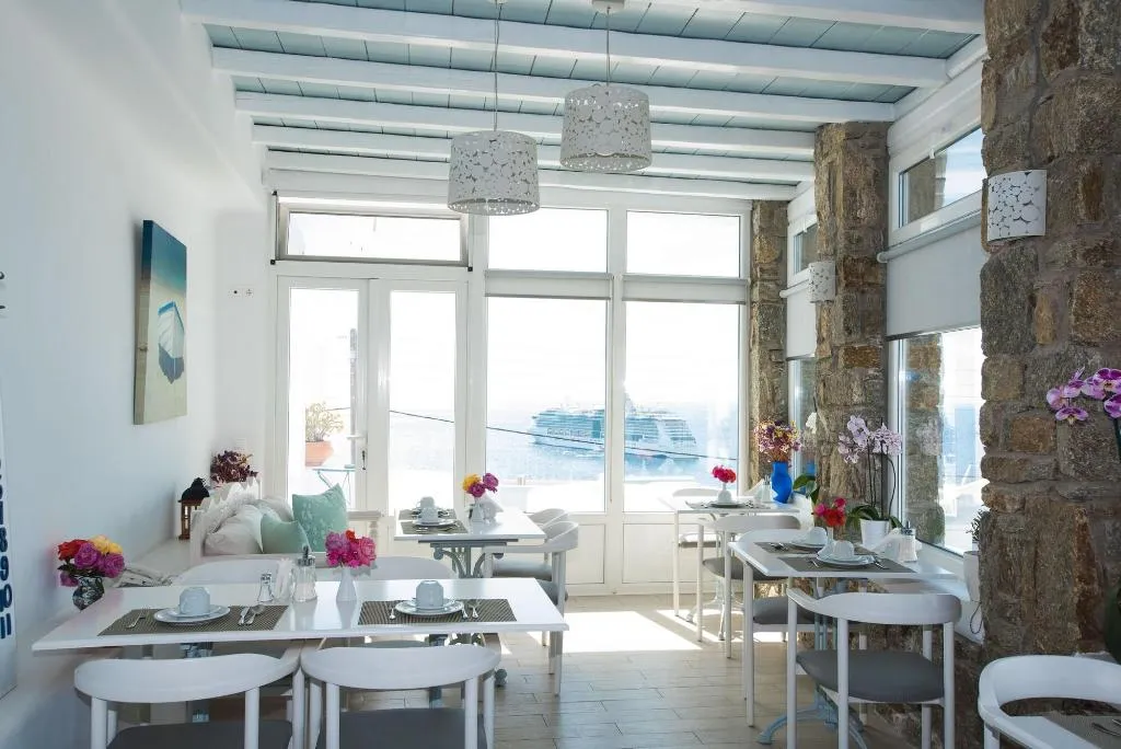 Restaurant, Spanelis Hotel, Mykonos