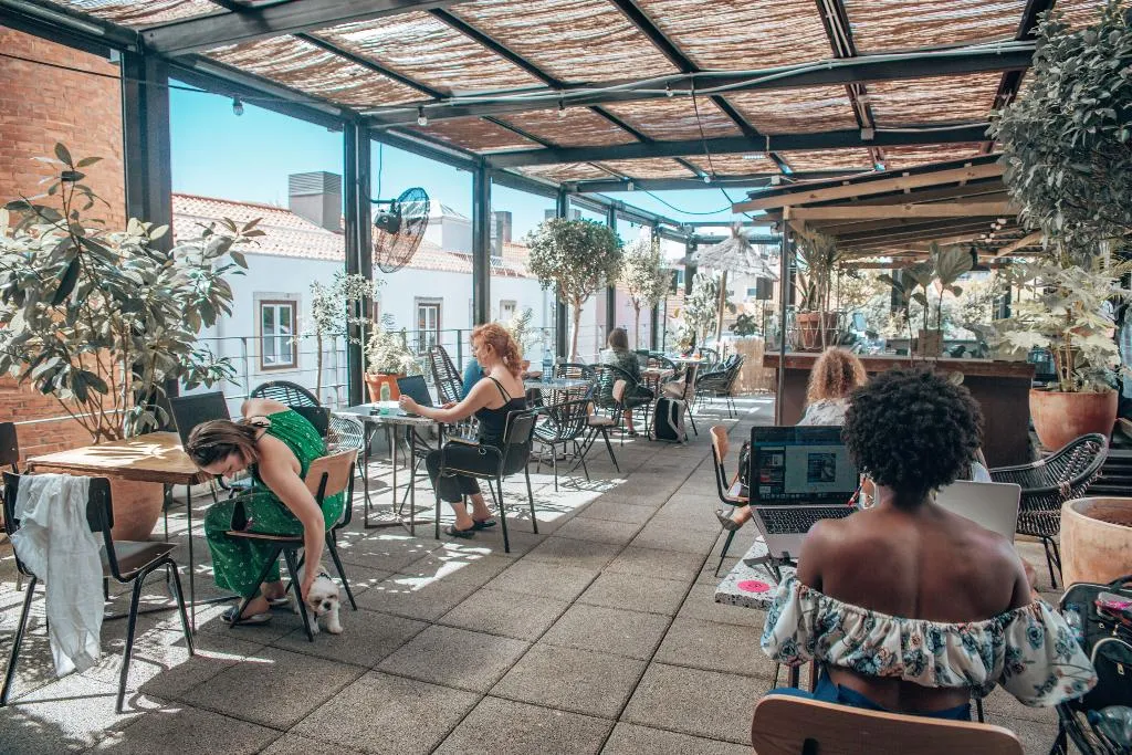 General view, Secret Patio Lisbon, Lisbon