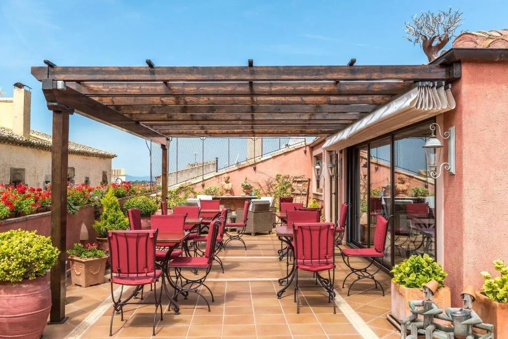 Terrace, Sa Calma Hotel, Costa Brava