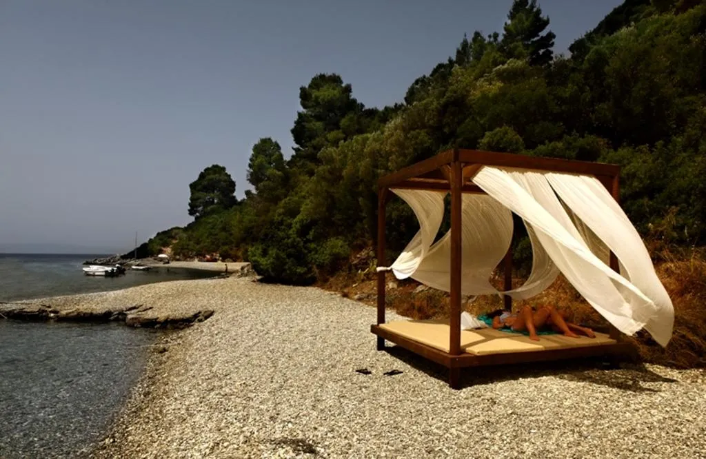 Beach, Blue Green Bay 3K, Skiathos