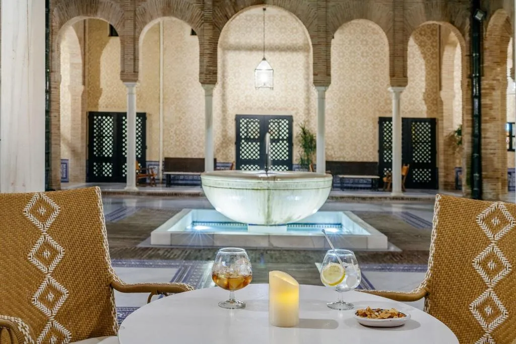 Terrace, Parador de Carmona, Seville