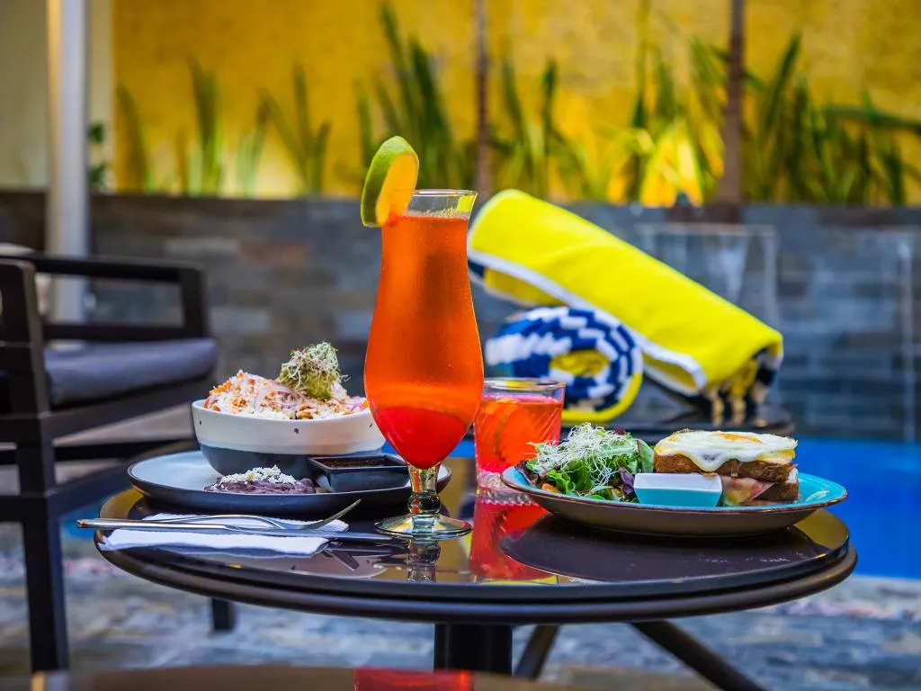 Terrace, H177 Hotel, Cancun Area