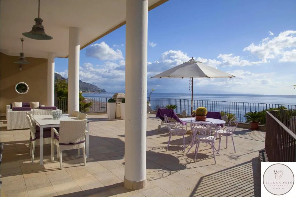 Terrace, Villa Oasis, Taormina