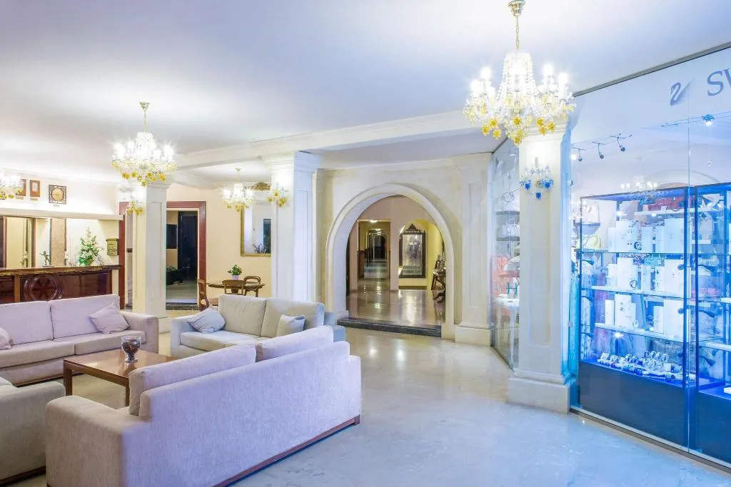 Lobby, Paleokastritsa Palace Adults Only, Corfu