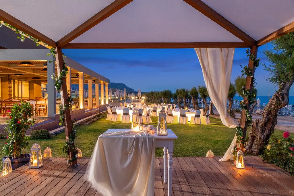Terrace, Amada Colossos Ultra All Inclusive Resort, Rhodes