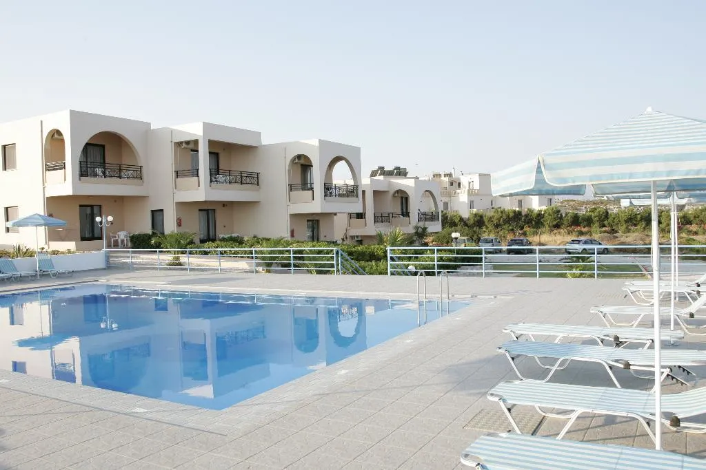 General view, Nanakis beach apartments, Crete