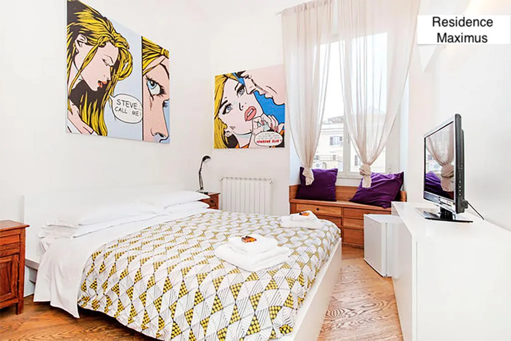 APARTMENT CAPACITY 5 Room, Residence Maximus, Rome