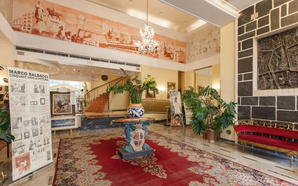Lobby, Hotel Helvetia Terme, Venice