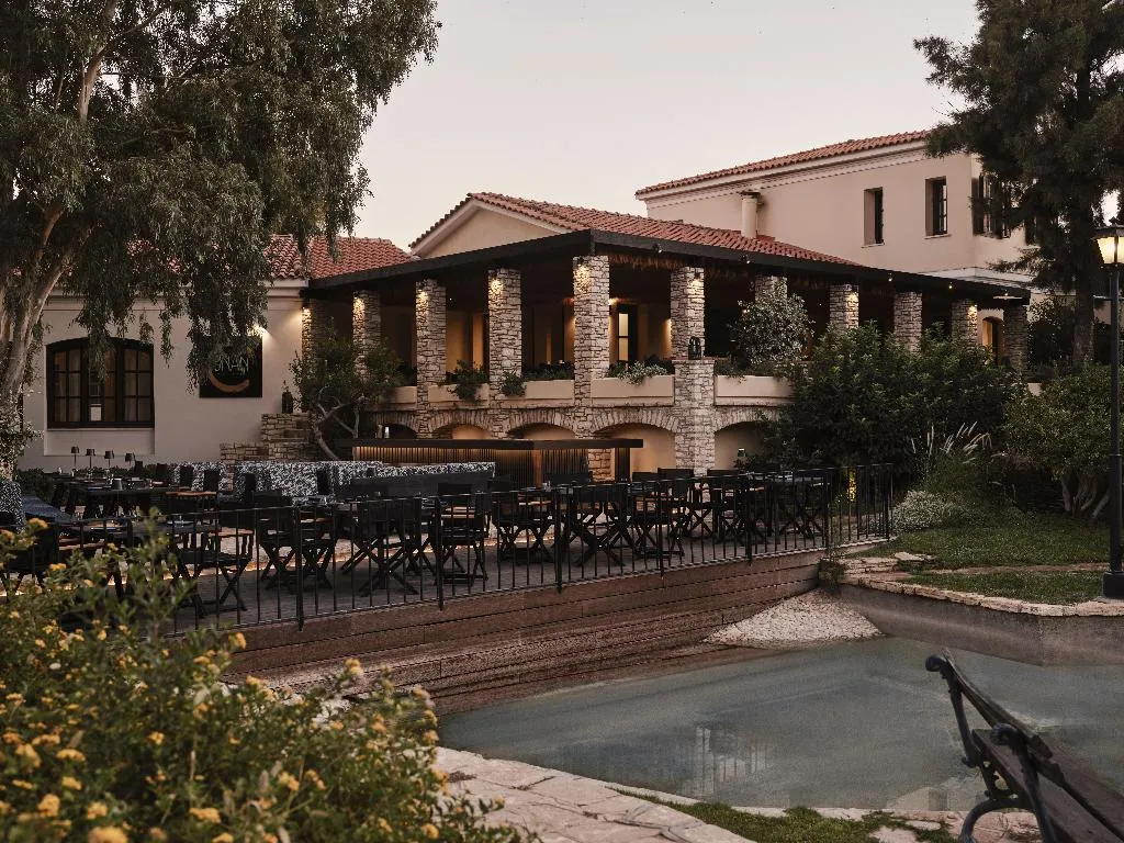 Restaurant, Doryssa seaside resort, Samos